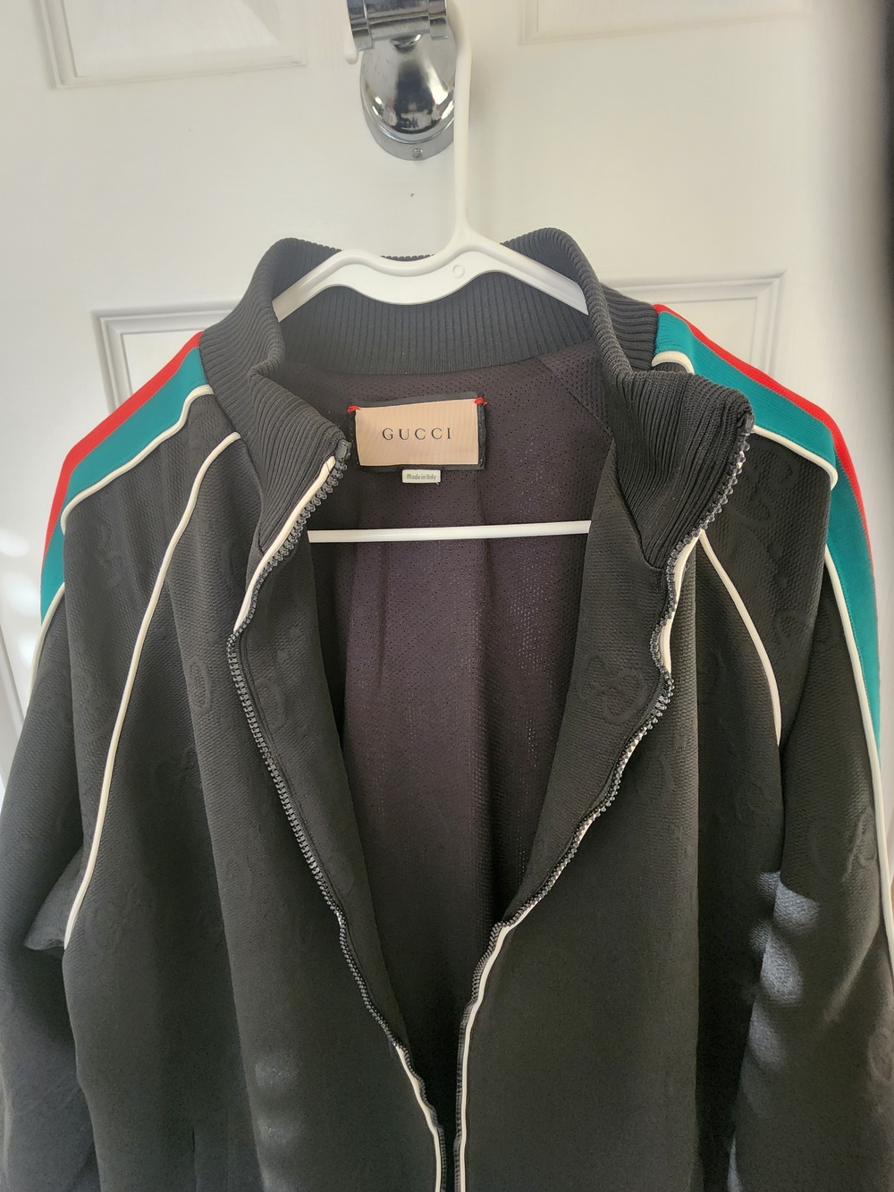 Gucci GG Jacquard Jersey Zip Jacket - Picture 8 of 10
